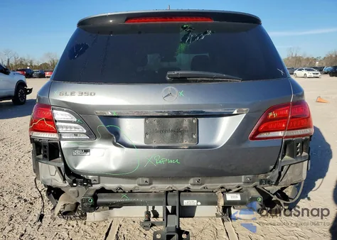 2017 Mercedes-Benz Gle 350 from USA, damaged, VIN 4JGDA5JB5HA877838